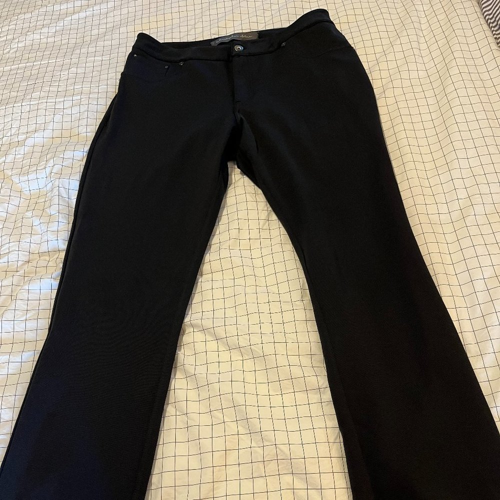 Christopher Blue Pants Size 12, black